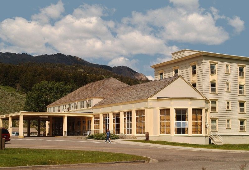 Mammoth Hot Springs Hotell Eksteriør bilde