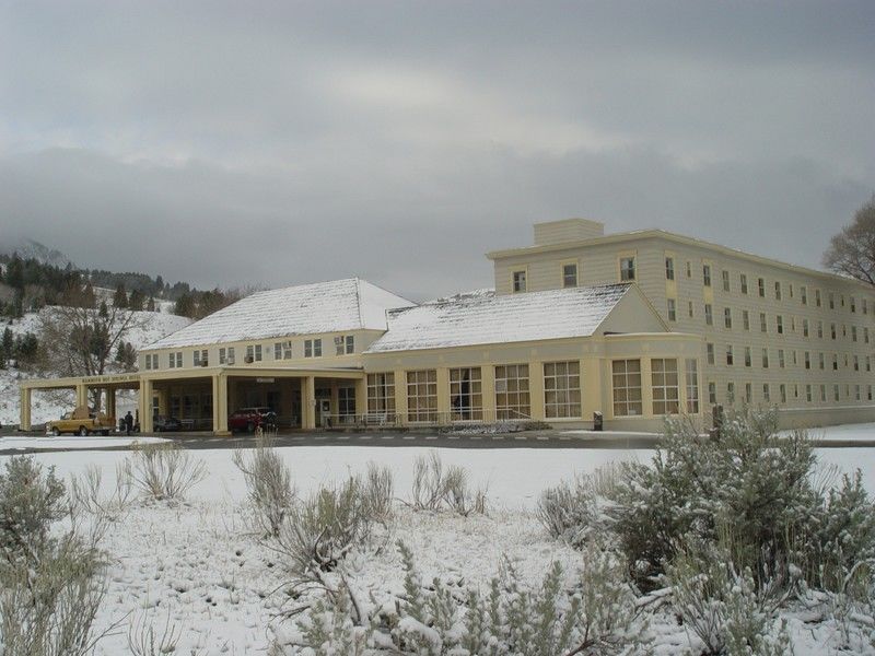 Mammoth Hot Springs Hotell Eksteriør bilde